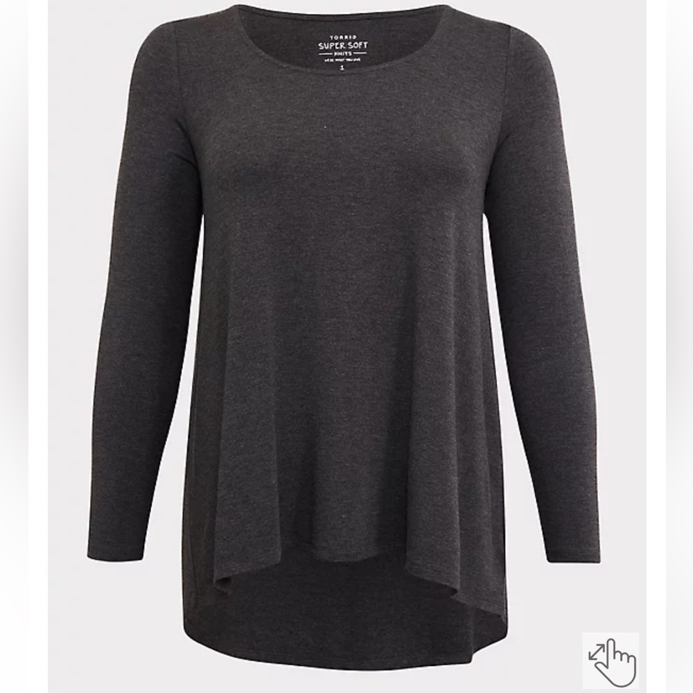 Torrid Super Soft Long Sleeve Tunic